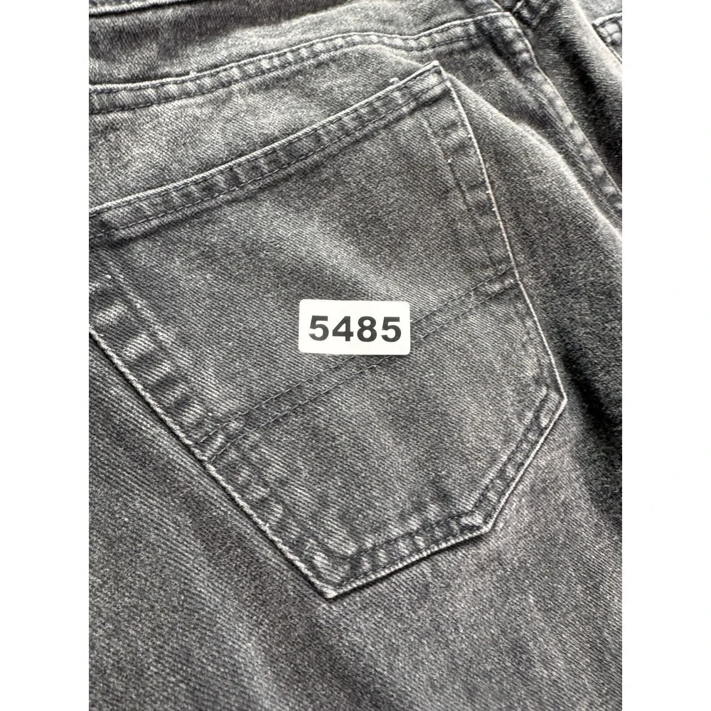 Levis Jeans Mens 38x34 Gray Denim Relaxed Fit Straight Charcoal Wash Pants